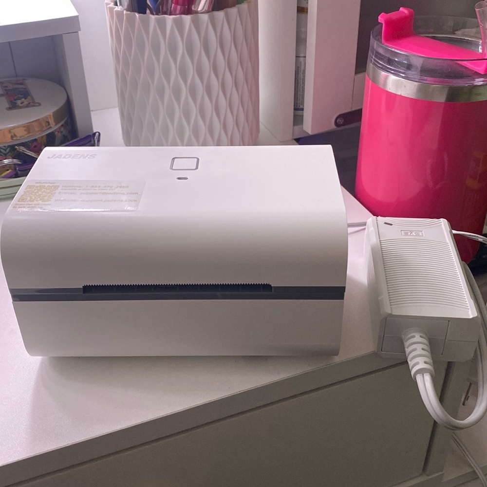 Jaden’s label printer